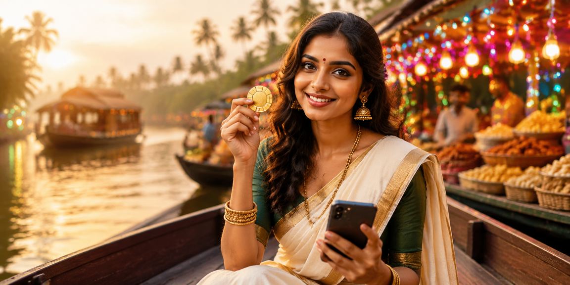 Lottery and Night Market in Kerala