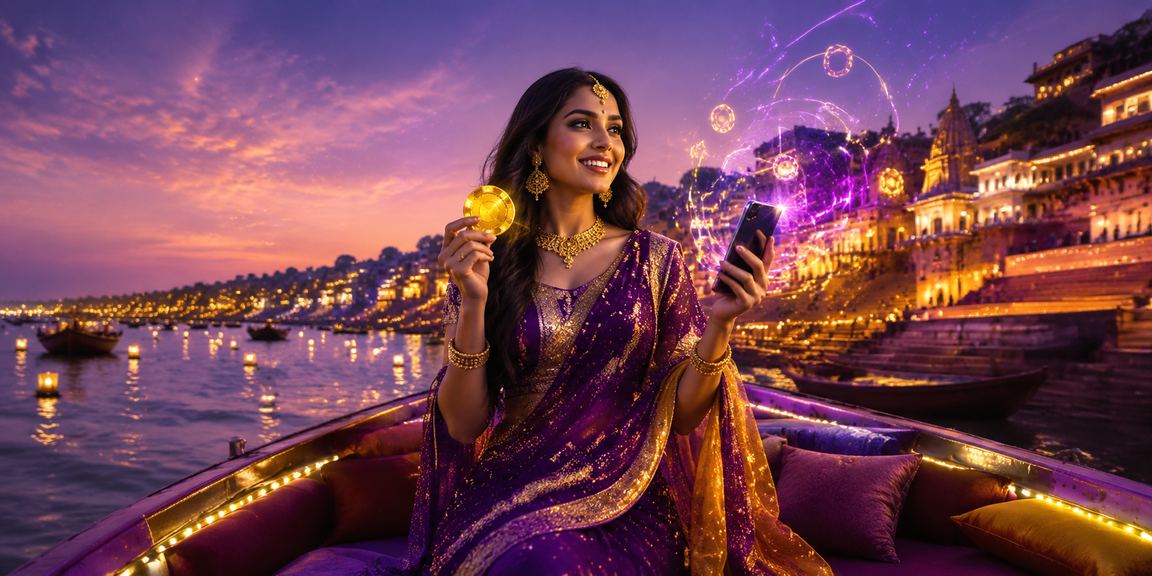Digital lottery payment in Varanasi with neon casino app
